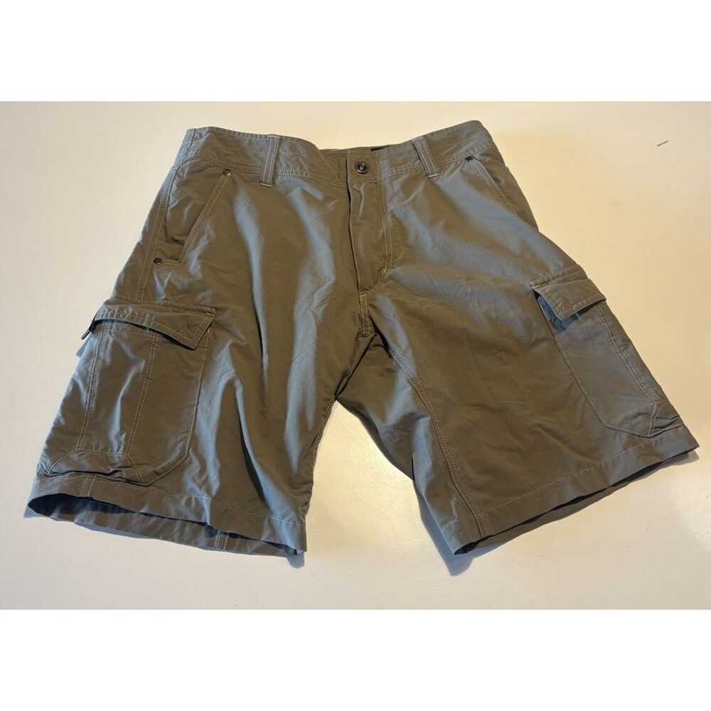 Kuhl Outdoor Shorts Men Size 30 Gray Nylon Stretch
